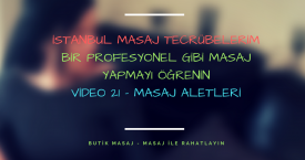 Video 21 - Masaj Aletleri