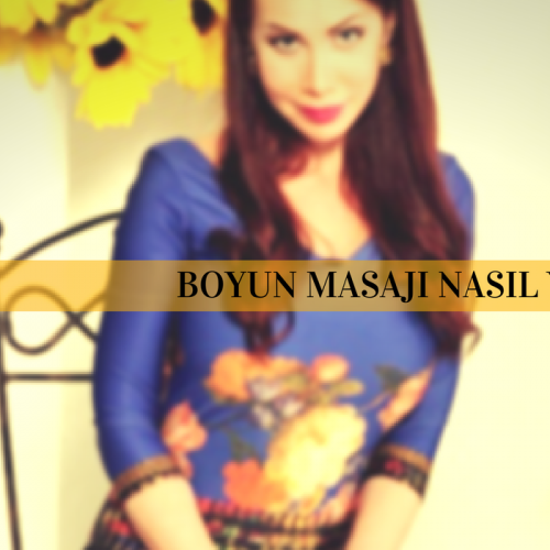 Boyun Masajı Nasıl Yapılır
